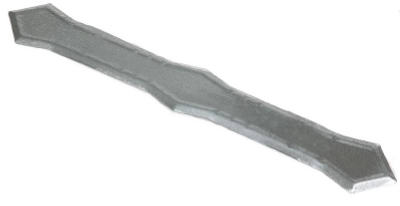 29029-west Downspout, Mill Finish Galvanized Steel