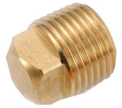 Anderson Metals 756109-08 .5 In. Brass Pipe Plug