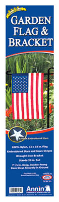 251 12 X 18 In. U.s. Garden Flag & Banner Kit