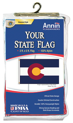 140660l 3 X 5 Ft. Nylon Colorado State Flag