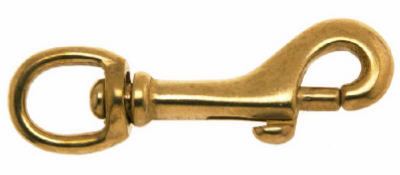 Apex Tools Group T7625614 .50 In. Bronze Round Swivel Bolt Snap