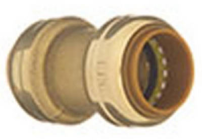 Mueller Industries 630-003hc .50 X .50 In. Copper, Push On Coupling With Stop