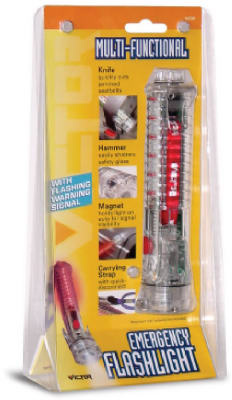Bell Automotive Products 22-5-00239-vb 5.63 X 2.5 X 11 In. Multi-function Emergency Flashlight