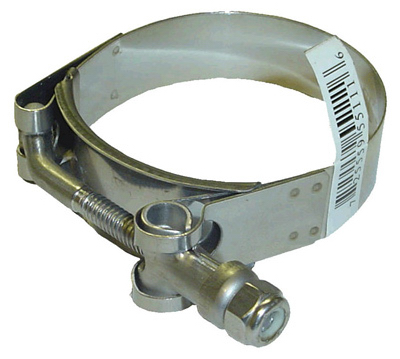 43082012 Stainless Steel, T-bolt Clamp, 304 Banded Clamps