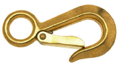 Apex Tools Group T7620804 .75 In. Bronze Rigid Eye Snap Hook
