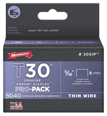 305ip 5000 Pack - .32 In. Wire Staple