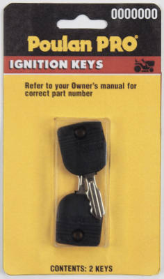 Poulan Pp60005 531307226 Replacement Ignition Key - 2 Pack