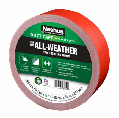 1207798 All-weather Hvac Red Duct Tape, 1.89 In. X 60 Yd