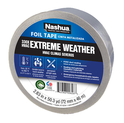 1087665 Silver Extreme Weather Hvac Foil Tape, 2.83 In. X 50 Yd