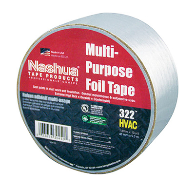 1087626 Hvac Multi-purpose Foil Tape, 2 In. X 10 Yd