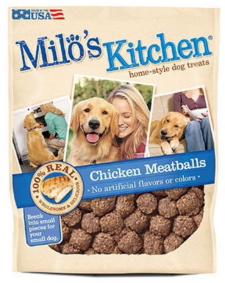 7910050890 Chicken Home Style Meatballs Dog Treat, 18 Oz