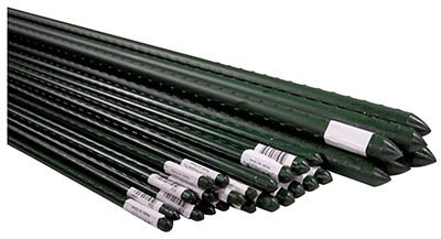 Bond Manufacturing Smg12040 2 Ft. Green Coated Steel Plant Stakes, 4 Pack