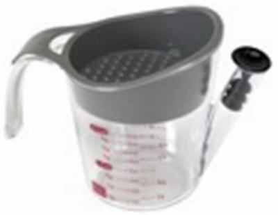 16157 Gravy Separator With Stopper, 2 Cup Capacity