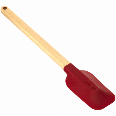 24878 Silicone Bottle Spatula, Clear Handle