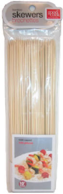 24451 No.10 Bamboo Skewers, 100 Pack