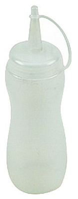12575 8 Oz. Squeeze Dispenser Bottle, Clear