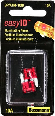 Bp-atm-10id 2 Pack 10a Auto Fuse - Red