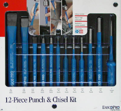 88 12 Piece Punch And Chisel Kit