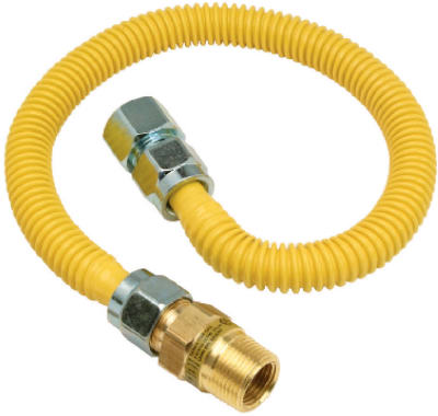 Brass Craft Cssc12r-48 P .75 X 48 In. Safety Plus Gas Connector