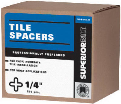 Building Products 81-p14b-b .25 In. Spacer Box, Pack Of 550