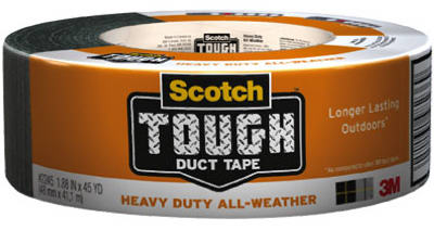 2245-a Heavy Duty All Weather Scotch Duct Tape - Gray & Silver