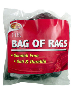 Clean Rite 2-254 Bag Of Rags, Printed Polybag