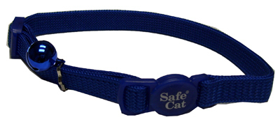 Coastal Pet 07001 A Blu12 12 In. Adjustable Cat Collar - Blue