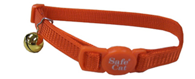 Coastal Pet 07001 A Sso12 .38 X 12 In. Adjustable Breakaway Cat Collar, Orange