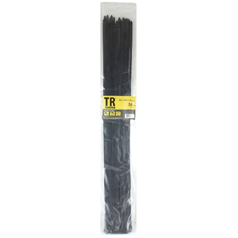 Tr88307 Multi-purpose Uv Resistant Black Cable Ties - 36 In., 50 Pack