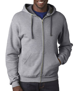 UPC 885306338503 product image for FOL SF73 Adult Sofspun Full-Zip Hooded Sweatshirt - Athletic Heather 2XL | upcitemdb.com