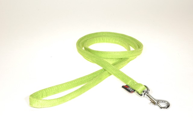 6 Ft. L X 0.38 W In. Comfort Microfiber Dog Leash, Green
