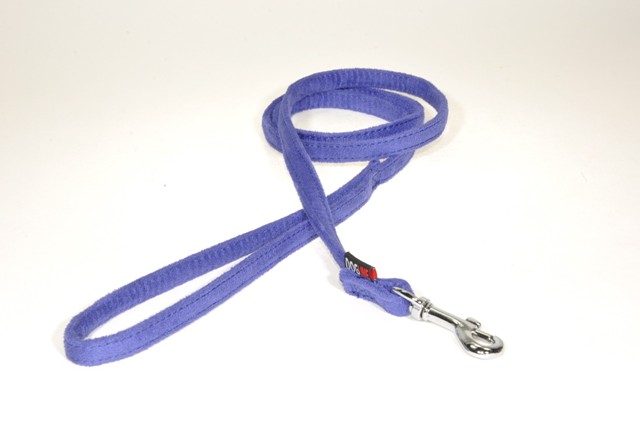 6 Ft. L X 0.38 W In. Comfort Microfiber Dog Leash, Purple