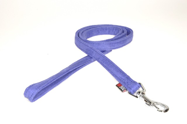 M8041-9 4 Ft. L X 0.63 W In. Comfort Microfiber Dog Leash, Purple