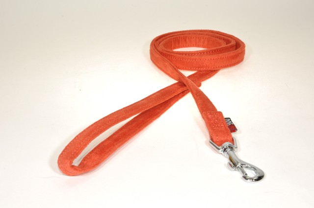 6 Ft. L X 0.63 W In. Comfort Microfiber Dog Leash, Orange
