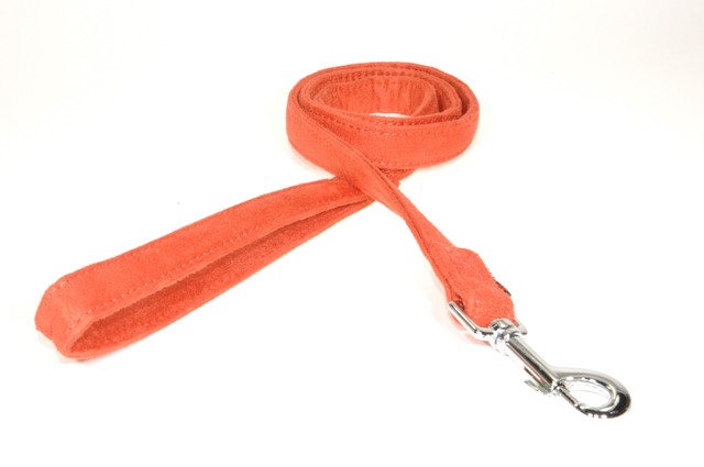 6 Ft. L X 0.75 W In. Comfort Microfiber Dog Leash, Orange
