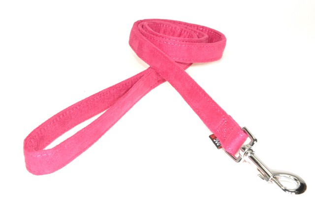 6 Ft. L X 0.75 W In. Comfort Microfiber Dog Leash, Pink