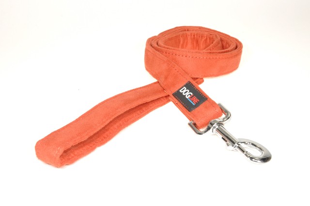 M8043-4 4 Ft. L X 1 W In. Comfort Microfiber Dog Leash, Orange
