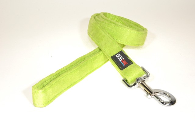 4 Ft. L X 1 W In. Comfort Microfiber Dog Leash, Green