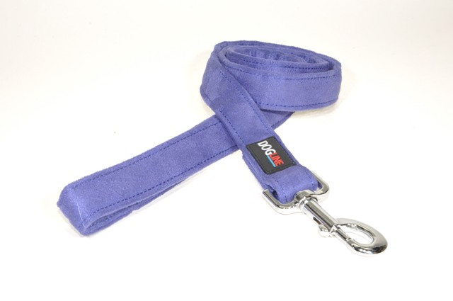 M8043-9 4 Ft. L X 1 W In. Comfort Microfiber Dog Leash, Purple