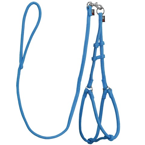 M8011-2 48 L X 0.25 W In. Extra Small Comfort Microfiber Round Step-in Harness, Blue