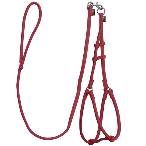 48 L X 0.33 W In. Comfort Microfiber Round Step-in Harness, Red