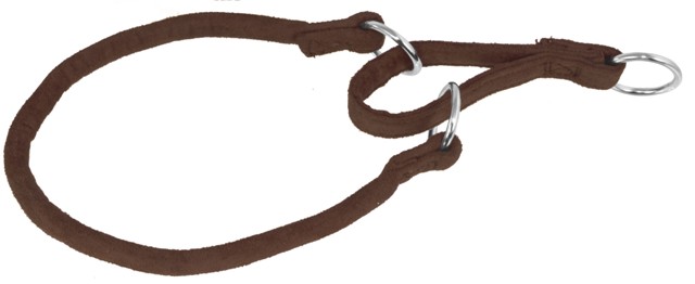 14 Ft. L X 0.25 W In. Comfort Microfiber Round Martingale Collar, Brown