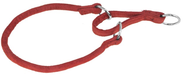 16 Ft. L X 0.33 W In. Comfort Microfiber Round Martingale Collar, Red