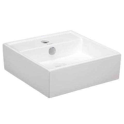 Porcelain Square Wall Mounted Sink