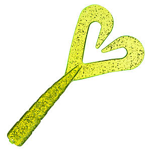 UPC 033548471117 product image for Offshore Angler BP4TTSH12124 4 in. Shrimp Twin Tail - Chartreuse Silver Flake | upcitemdb.com