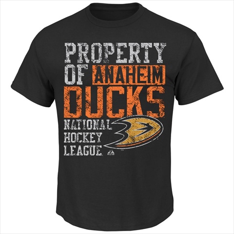 UPC 604200039152 product image for VF Imagewear Majestic Anaheim Ducks Double Minor T-Shirt Black Large | upcitemdb.com