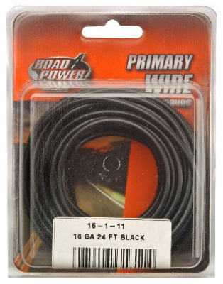 55666633 24 Ft. 16 Gauge Primary Wire - Black