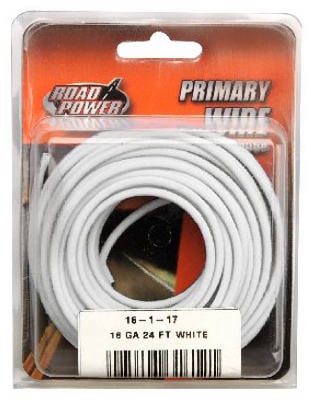 55667933 24 Ft. 16 Gauge Primary Wire - White