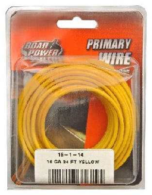 55668333 24 Ft. 16 Gauge Primary Wire - Yellow