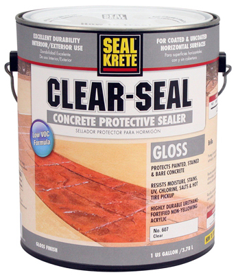 607001 Gallon Clear Gloss Sealer